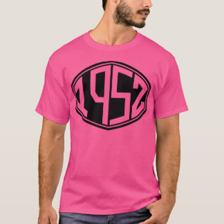 1952 Retro Hipster Verjaardag T-shirt