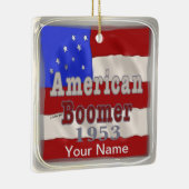 1953 Bébé Boomer Anniversaire ornements personnali (Droite)