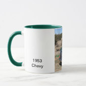 1953 Chevy Pickup Truck green Coffee Mok (Links)