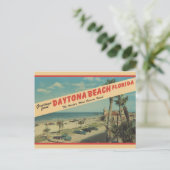 1953 groeten van het Briefkaart van Daytona Beach (Staand voorkant)