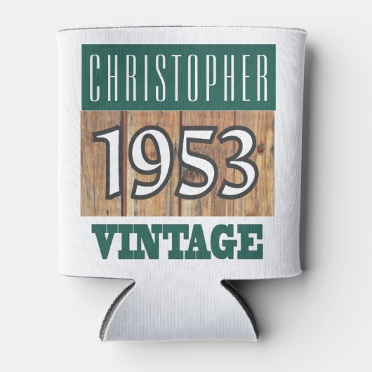 1953 Jaar van de Koelbox van de geboorte Blikjeskoeler (Voorkant)