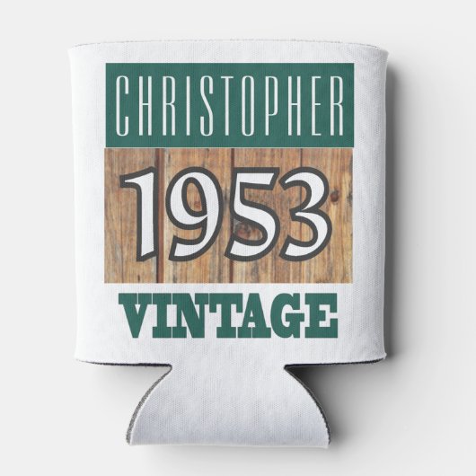 1953 Jaar van de Koelbox van de geboorte Blikjeskoeler (Achterkant)