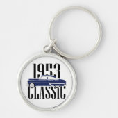 1953 Klassieke auto Sleutelhanger (Voorkant)