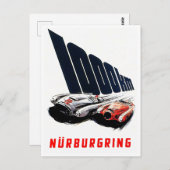 1953 Nurburgring 1000 km  racing Briefkaart (Voorkant / Achterkant)