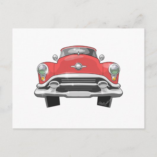 1953 Oldsmobile Briefkaart (Voorkant)