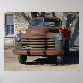 1953 Rusty  Truck Poster (Voorkant)