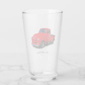 1954 3100 camionnette rouge verre (Dos)