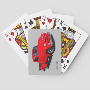 1954 3100 rode bestelwagen pokerkaarten