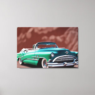 1954 Classic Car Canvas Print