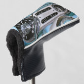 1954 Classic Car Dashboard Golfheadcover (3/4 voorkant)