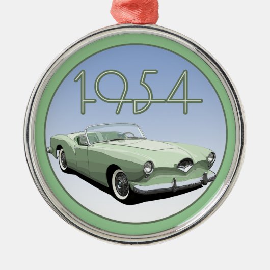 1954 Darrin Metalen Ornament (Voorkant)