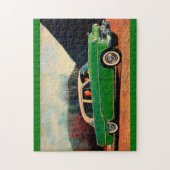1954 Dodge Royal V8 in groen Legpuzzel (Verticaal)