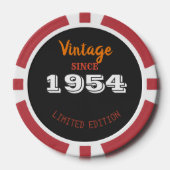  1954 Limited Edition Poker Chips – 72e (Voorkant)