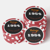 1954 Limited Edition Poker Chips – 72e (Opstapeling)