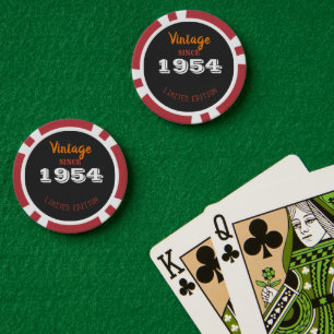  1954 Limited Edition Poker Chips – 72e