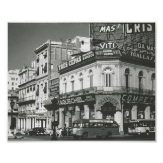 1954 Verloren Havana Zelden Foto Afdruk