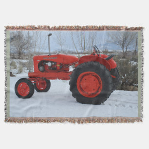 1955 Allis Chalmers WD45 Tractor Throw Blanket Deken