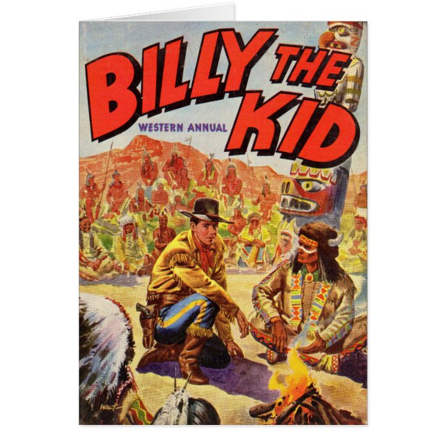 1955 Billy the Kid Western Couverture annuelle (Devant)
