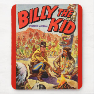 1955 Billy the Kind Western Jaarlijkse dekking Muismat