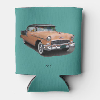 1955 bruine klassieke koelbox blikjeskoeler