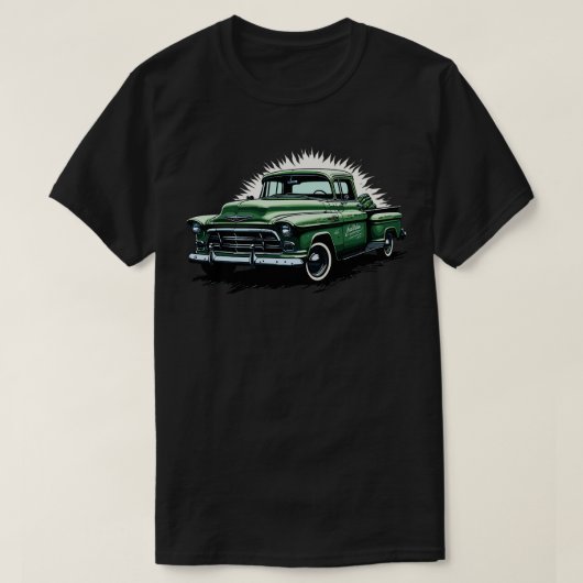 1955 Chevrolet 3100 pick-up T-shirt (Design voorkant)