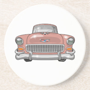 1955 Chevrolet Bel Air Zandsteen Onderzetter