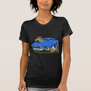 1955 Chevy 150-210 Blue Car T-shirt