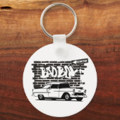 1955  Chevy Bad Boy Sleutelhanger (Voorkant)