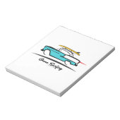 1955 Chevy Hardtop Coupe Surfing Notitieblok (Gedraaid)