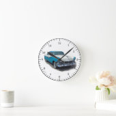 1955 horloge classique Fairlane bleu/blanc (Maison)