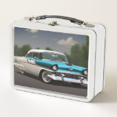 1955 Klassieke metalen doos (Voorkant)