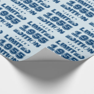 1955 of 1955 YYYYY YYYTHDY Limited Edition 60th V4 Cadeaupapier