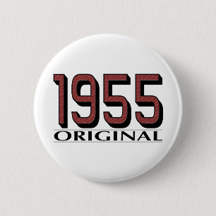 1955 Origineel Ronde Button 5,7 Cm