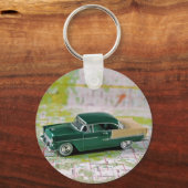 1955 Retro-auto Sleutelhanger (Voorkant)