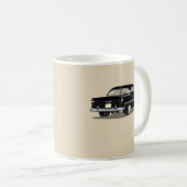 1955 tasse de Shoebox - noir (Devant droit)