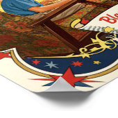 1955  televisie Adverteren Poster (Hoek)