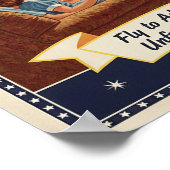 1955 televisie Adverteren Poster (Hoek)