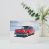 1955 warme walsdraad , straatstaafje , " tri vijf briefkaart (Staand voorkant)