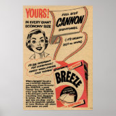 1955 waspoeder en verdraaid schuim poster (Voorkant)