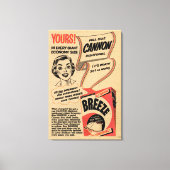 1955  waspoeder omkeren canvas afdruk (Voorkant)