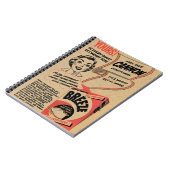 1955 waspoeder omkeren notitieboek (Linkerzijde)