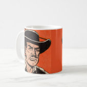 1955 Westerne slechterik van Billy de Kind strips Koffiemok (Voorkant links)