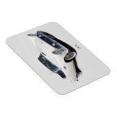 1955 witte converteerbare magneet (Rechterzijde)