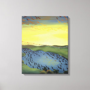 1956.1988 CANVAS AFDRUK