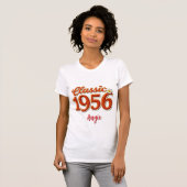 1956 70th Birthday Personalized T-Shirt (Devant entier)