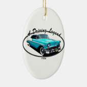 1956 BEL AIR BLUE KERAMISCH ORNAMENT (Rechts)