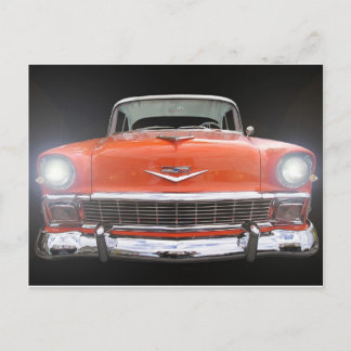 1956 CHEVY "LIGHTS ON" BRIEFKAART