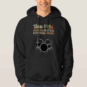  1956 Drums 67e verjaardag Drummer T-Shirt