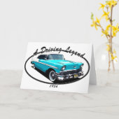 1956 HET BLAUW VAN HET BEL AIR KAART (Gele Bloem)