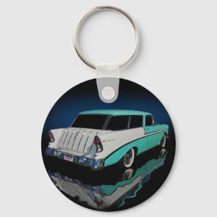 1956 klassiek sleutelhanger
